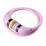 BURG WÄCHTER lucchetto a cavo per bici 210 C 65 GIRLS, rosa antico, 650 mm cavo in acciaio, combinazione a 4 cifre, per bambini 39590