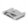 Zeller 18433 Pattumiera a pedale in acciaio inox 3L