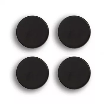 Zeller 4 magneti rotondi neri Ø 23 mm x 9 mm (11236)