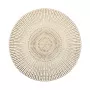 Zeller Set da 6 tovagliette dorate con incavi | 45 x 30 cm | PVC 27003