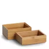Zeller Scatola contenitore Natural 14,5 x 10,0 x 11,0 cm 13318