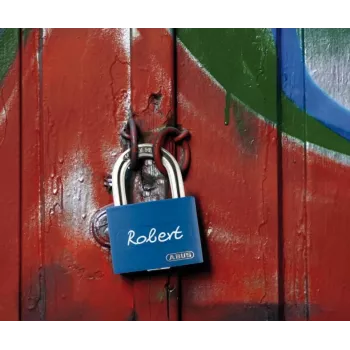 ABUS myLock T65AL/40 lucchetto in alluminio blu con archetto in acciaio temprato 802829