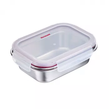 Westmark Rondo contenitore per alimenti in acciaio inox, 600 ml, argento 23662270