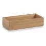 Zeller Present scatola organizer in bambù naturale 30 x 15 x 7 cm 13333