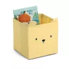 Zeller scatola contenitore Bear gialla 28 x 28 x 28 cm 14491