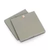 Zeller scatola contenitore in tessuto khaki 32x32x32 cm cubo organizer pieghevole 14540