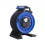HEDI K7A50GTF 50m avvolgicavo in plastica con 4 prese Schuko, IP44, protezione termica, H07RN-F 3G1,5