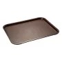 APS vassoio fast-food 450 x 355 mm, polipropilene marrone, alto 20 mm (542)