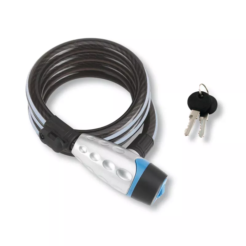 BURG WÄCHTER 1650 180 REFLEX lucchetto a cavo 1800 mm nero blu argento