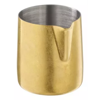 APS FLOW versatore, 150 ml, oro acciaio inox 18/8, stile vintage, lavabile in lavastoviglie, 1 pezzo 10306