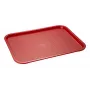 APS Vassoio fast-food 450 x 355 mm rosso polipropilene