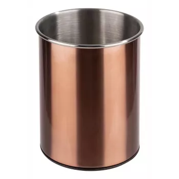 APS portaposate girevole, acciaio inox color rame, interno opaco, inserti rimovibili, 1 pezzo (11747)