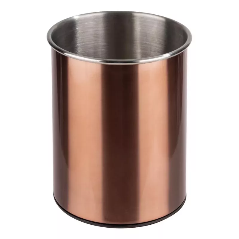 APS portaposate girevole, acciaio inox color rame, interno opaco, inserti rimovibili, 1 pezzo (11747)