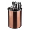 APS portaposate girevole, acciaio inox color rame, interno opaco, inserti rimovibili, 1 pezzo (11747)