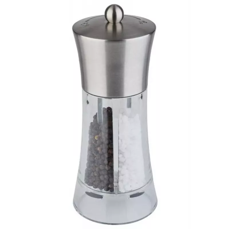 APS 40545 macina sale e pepe 2 in 1 18,5 cm acciaio inossidabile acrilico