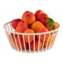 APS URBAN cesto rotondo per pane e frutta, metallo bianco, 170 mm 30430