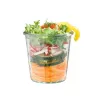 APS vaso Weck con coperchio, forma conica, 290 ml, set da 6 pezzi, diametro 90 mm, altezza 90 mm (82352)