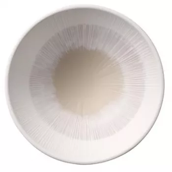 APS BLUSH ciotola rotonda da portata 160 mm melamina beige impilabile lavabile in lavastoviglie 85508
