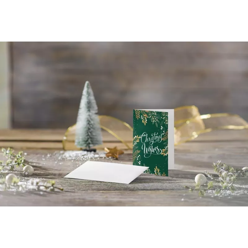 SIGEL DS092 Biglietti di Natale 'Christmas Wishes', DIN A6, 25 pz.