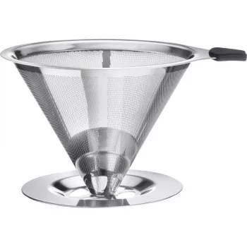 WESTMARK Brasilia filtro per caffè permanente misura 4, rete in acciaio inox, nero 24502260