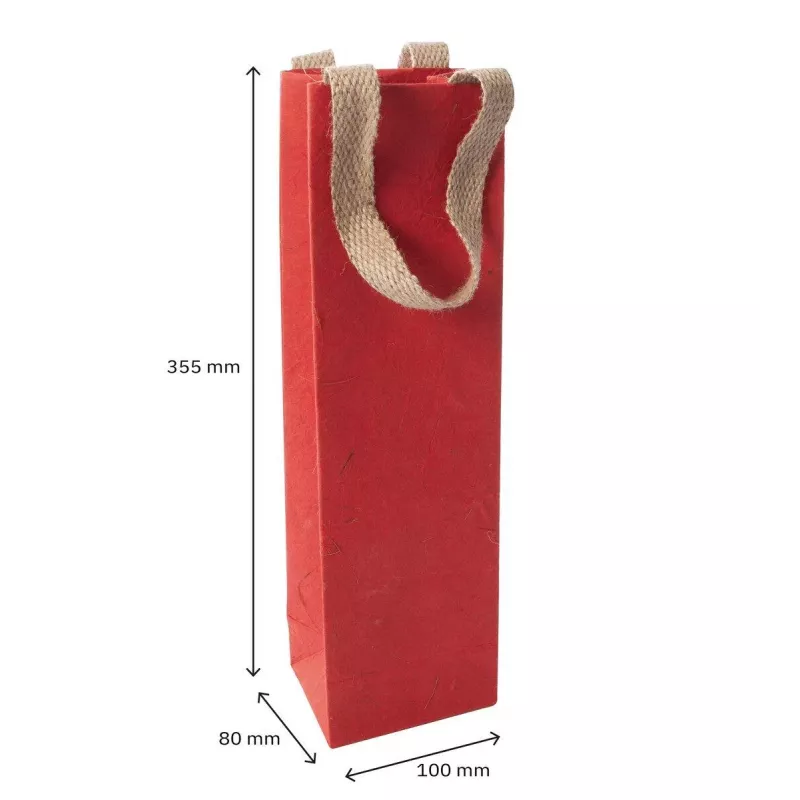 SIGEL Red Coco sacchetti regalo in carta, 10 x 35,5 cm, confezione da 5 (ET012)