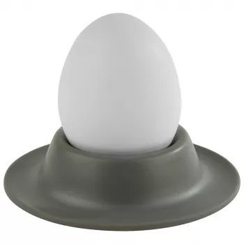 APS EGGY set portauova con 4 pezzi, melamina, grigio, diametro 85 mm, lavabile in lavastoviglie 85296
