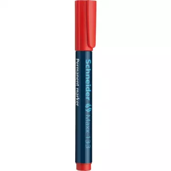 Schneider Maxx 133 punta a scalpello pennarello permanente rosso 113302