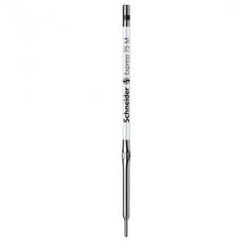 Schneider Express 75 penna a sfera – nero metallizzato acciaio inox, media 7511