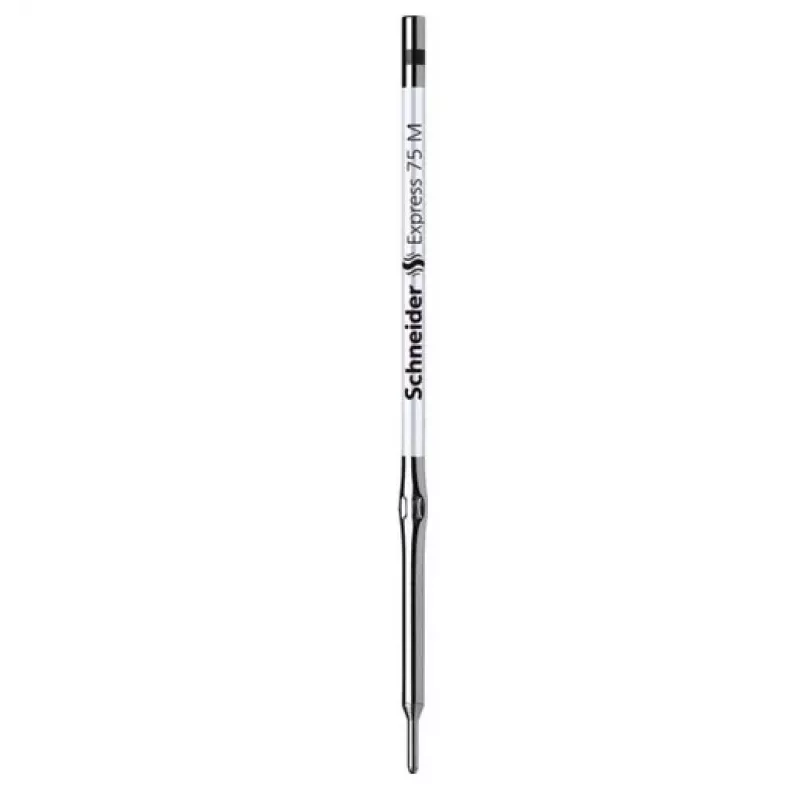 Schneider Express 75 penna a sfera – nero metallizzato acciaio inox, media 7511