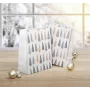 Sigel GT123 sacchetti regalo, motivo albero di Natale, 26 x 33 cm, set da 5