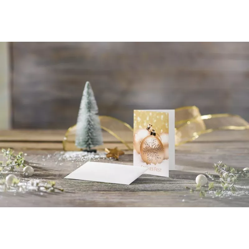 SIGEL DS091 Biglietti di Natale Christmas Joy, DIN A6, 25 pz.