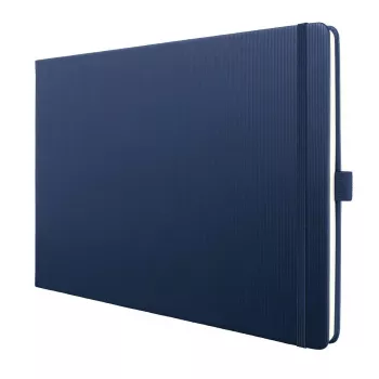 SIGEL Conceptum quaderno A4 orizzontale a punti blu scuro copertina rigida 132 pagine CO206