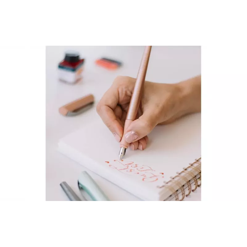 Schneider Callissima set di scrittura in confezione regalo grigio - penna stilografica e roller 143812