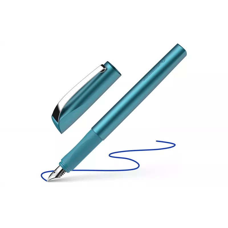 Schneider Ceod Shiny penna stilografica petrolio pennino medio 50-168657