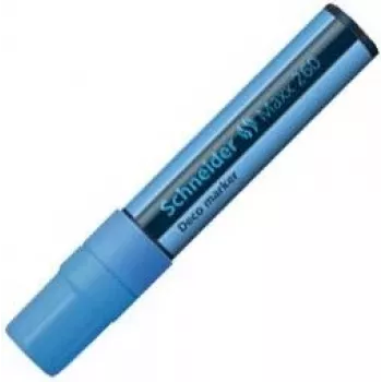 Schneider Maxx 260 pennarello gessetto liquido blu - confezione da 5 126010