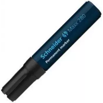 Schneider Maxx 280 Pennarello indelebile punta a scalpello nero 128001