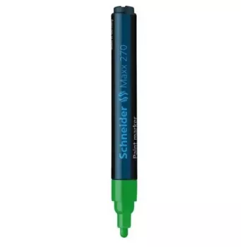 Schneider 127004 Pennarello verniciante 270 verde 1 pz