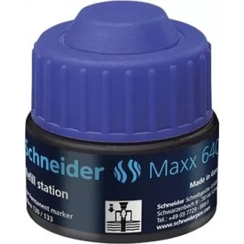 Schneider Maxx 640 Inchiostro di ricarica per pennarello blu 30 ml 164003