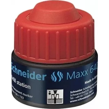 Schneider Maxx 640 Inchiostro di ricarica per pennarello rosso 30 ml 164002