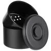 APS ARCTIC borsa termica 6L, corpo in alluminio nero anodizzato, interno in polistirolo 36006