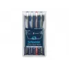 Schneider Edding One Business Stick penna a sfera, nero/blu/verde/rosso, confezione da 4 183094