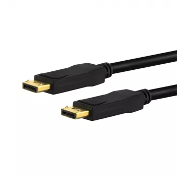 E+P cavo DisplayPort 5m DP2/5 - 4K 60Hz, dorato, tripla schermatura 1538005