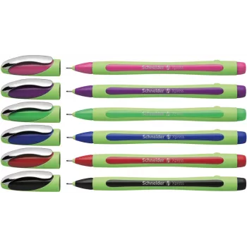 Schneider Xpress fineliner vari colori 0,8 mm (confezione da 6) 190086