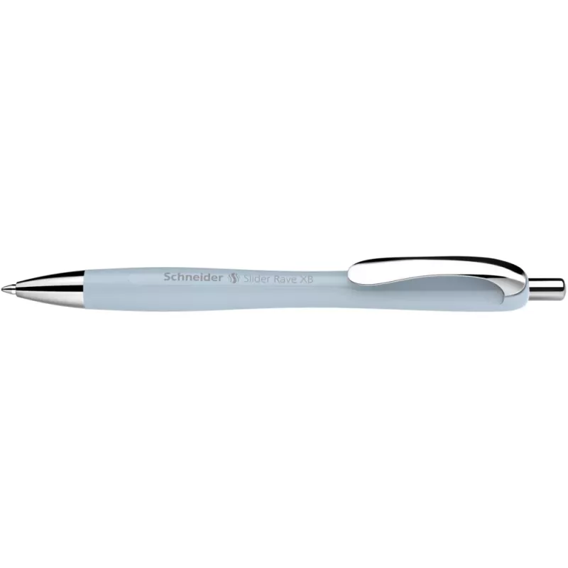 Schneider Slider Rave XB penna a sfera, inchiostro blu, corpo Arctic 132553