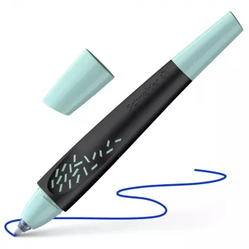 Schneider Breeze roller nero-menta 0,6 mm inchiostro blu (188815)