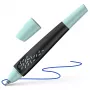 Schneider Breeze roller nero-menta 0,6 mm inchiostro blu (188815)
