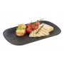 APS NERO GN 1/4 piatto da portata, melamina, nero, 265 x 162 x 25 mm 85281