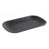 APS NERO GN 1/4 piatto da portata, melamina, nero, 265 x 162 x 25 mm 85281