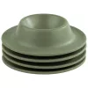 APS EGGY set di 4 portauova, melamina verde, diametro 85 mm, lavabile in lavastoviglie 85295