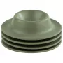 APS EGGY set di 4 portauova, melamina verde, diametro 85 mm, lavabile in lavastoviglie 85295